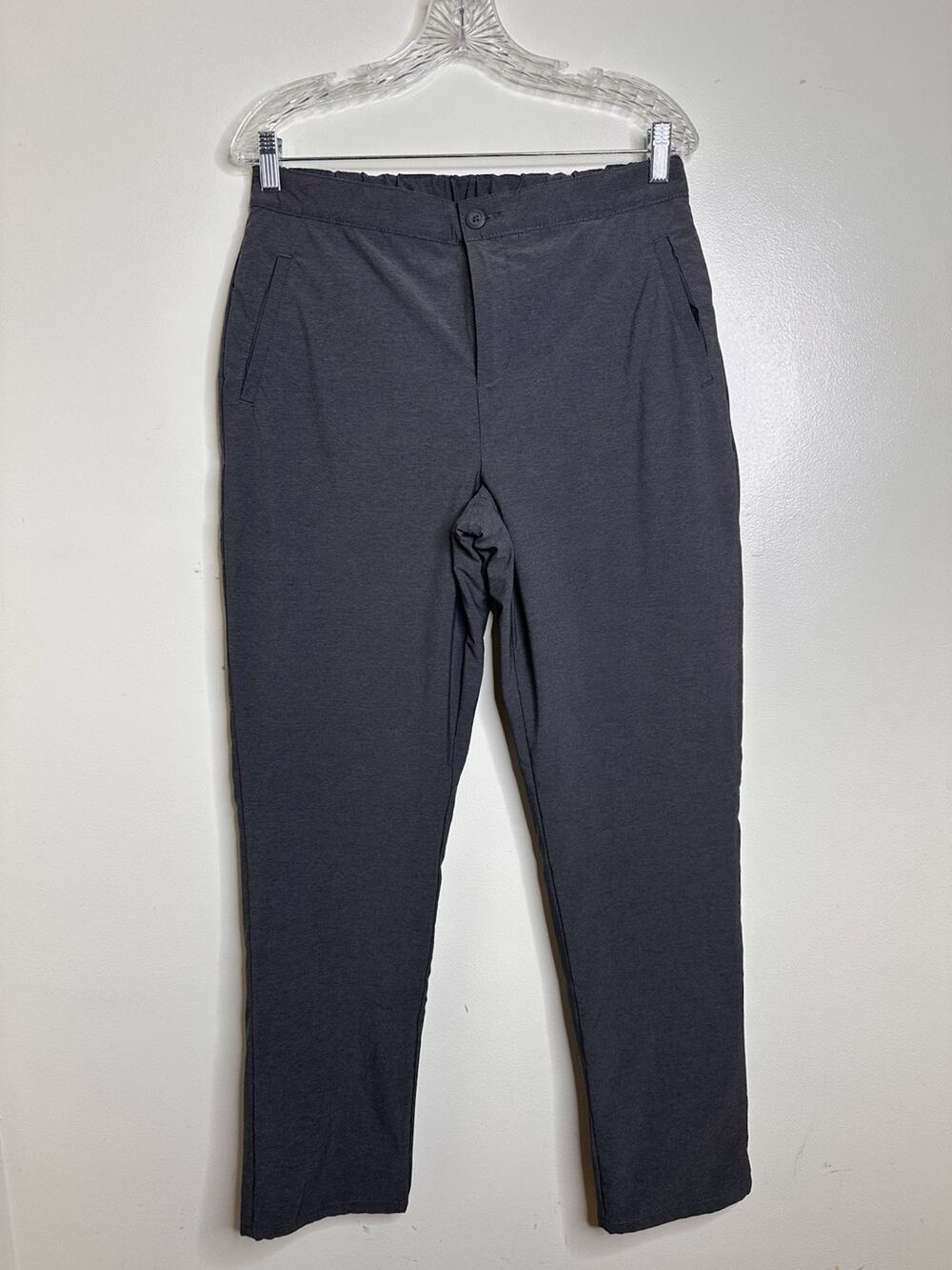 Storm Pack Women’s Fleece Lined Pants Size Medium Gray Pockets Warm